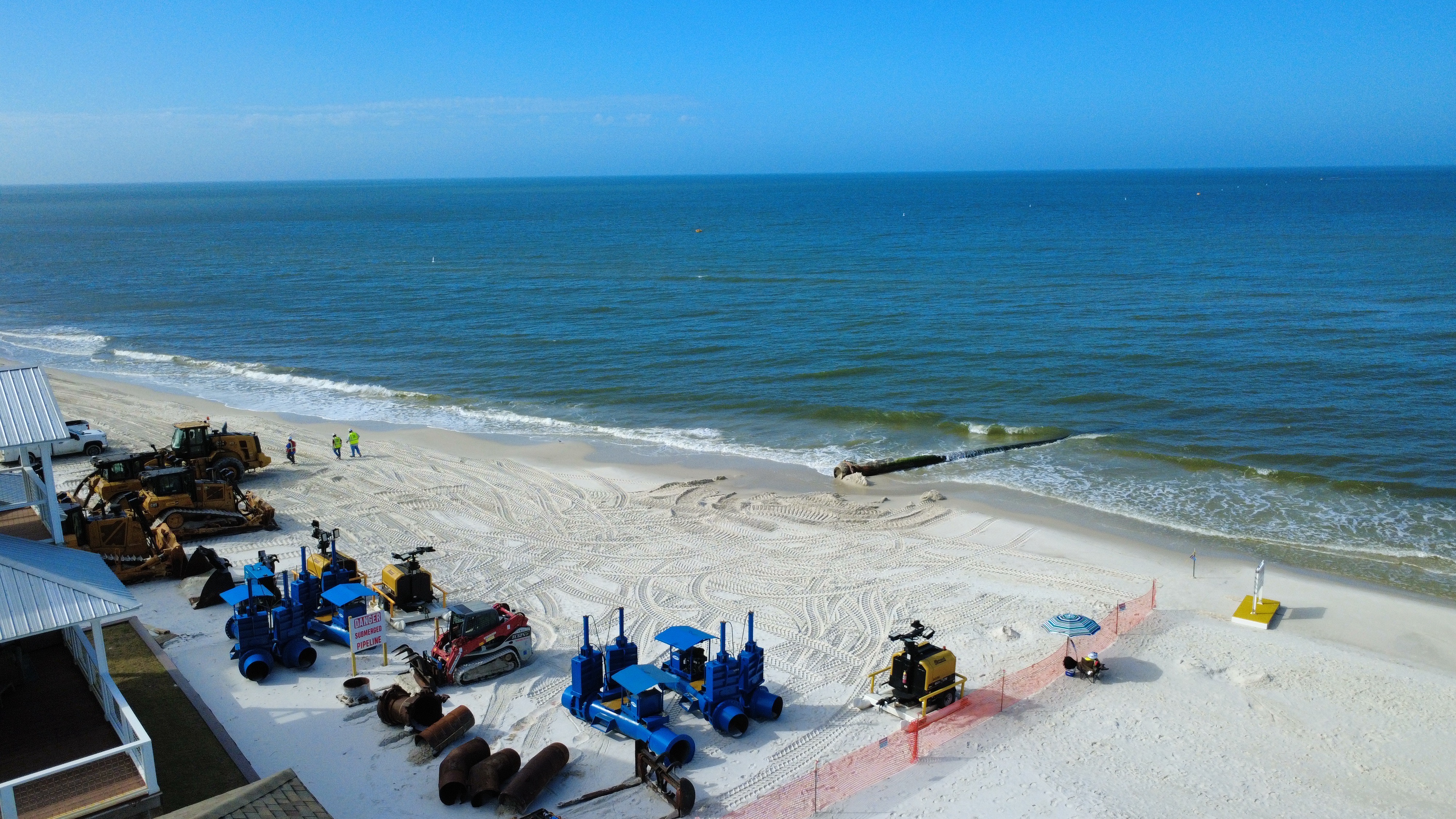 March 30, 2026 Cape San Blas pre-dredging site update