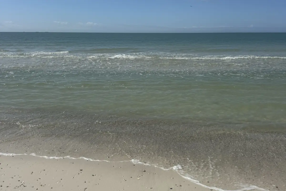 Aerial view of construction zone